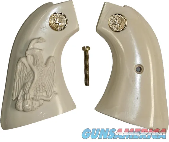 Colt Scout & Frontier Grips, Mexican Eagle & Snake With Medallions