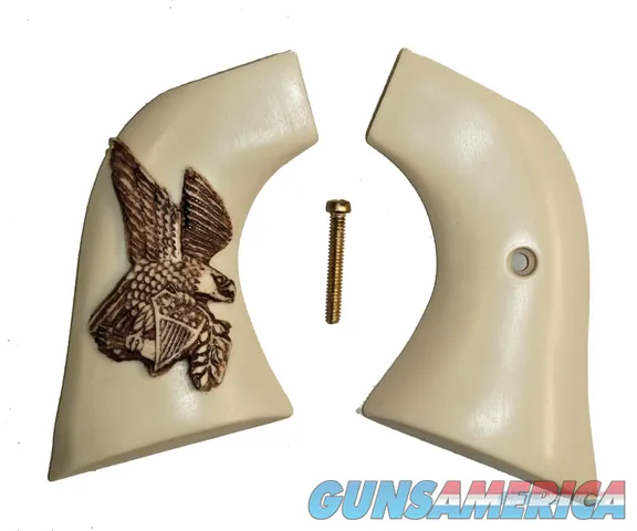 Ruger Wrangler .22 Revolver Ivory-Like Grips, American Eagle