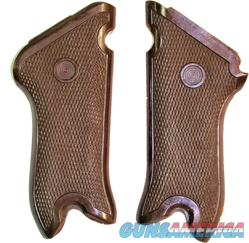 Luger P.08 VOPO WWII German Police Grips, Brown