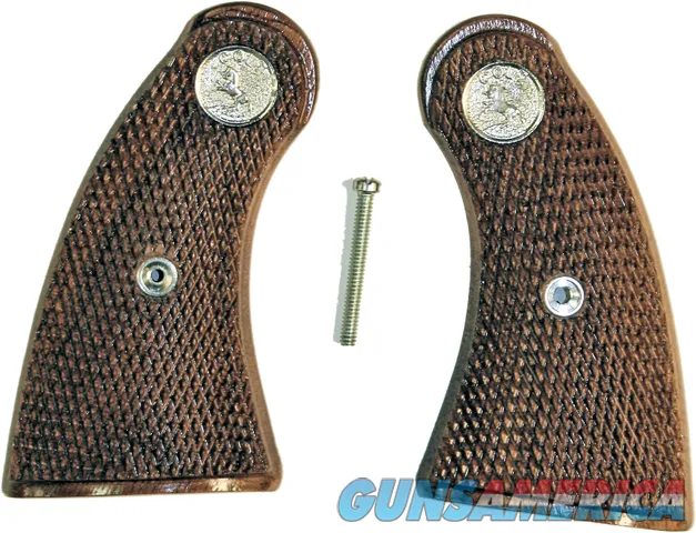 Colt Police Positive Special Walnut Grips W/Medallions