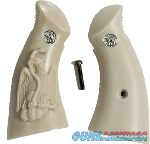 Smith & Wesson K & L Frame Grips With Mexican Eagle & Snake