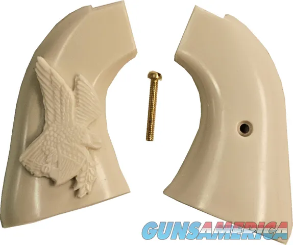 Colt Scout & Frontier Ivory-Like Grips With American Eagle