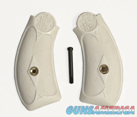 Smith & Wesson Lady Smith Ivory-Like Grips, No 1 & 2