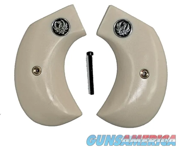 Ruger Birdshead Ivory-Like Grips With Medallions