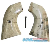 EMF 1873 SA Great Western II Revolver Fossilized Walrus Ivory Grips