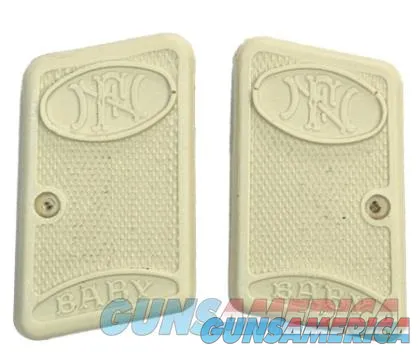 FN .25 BABY Ivory-Like Checkered Grips