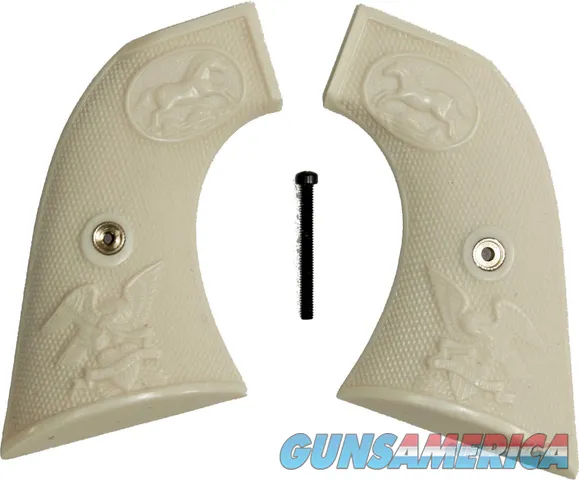 American Western Arms Peacekeeper Revolver .45 Ivory-Like Grips