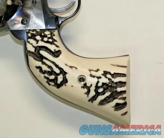 Pietta 1873 SA Revolver Stag-Like Grips