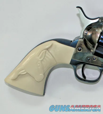 Beretta SA Stampede Ivory-Like Grips With Steer