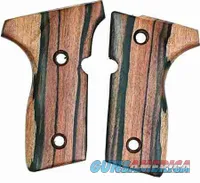 Beretta Cougar Model 8000L Tigerwood Grips 