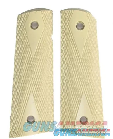 Colt 1911 Grips, Checkered "Double Diamond" Pattern