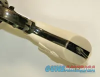 Colt 1917 New Service or Colt 1909 Revolver Ivory-Like Grips With Steer