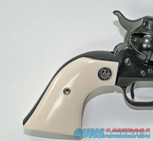Ruger Vaquero XR3-Red Grips, Smooth With Medallions