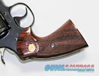 Colt Python 2nd Generation Rosewood Grips, Smiley Checkered Pattern
