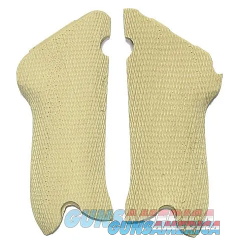 Luger P.08 Ivory-Like Grips, Checkered