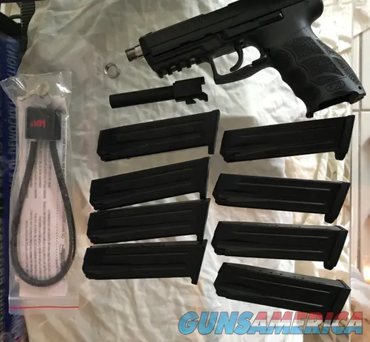 Hk P30, Hk P30 V3 9mm Da/SA  (2) 15+1 rd  Mags ..Optional THREADED BARREL & 7 15+1 mags *(See Package deal) OBO