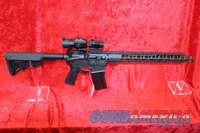 NEW BATTLE ARMS WORKHORSE PATROL CARBINE WITH SIG ROMEO5 RED DOT/JULIET 3 MAGNIFIER PLUS 3 MAGS