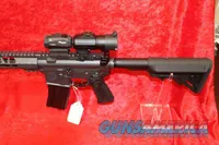 NEW BATTLE ARMS WORKHORSE PATROL CARBINE WITH SIG ROMEO5 RED DOT/JULIET 3 MAGNIFIER PLUS 3 MAGS