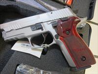 Sig Sauer P229 Stainless Elite 3.9" Wood Grips SRT .40 12+1 Night Sights E29R-40-SSE SALE PRICE 229 