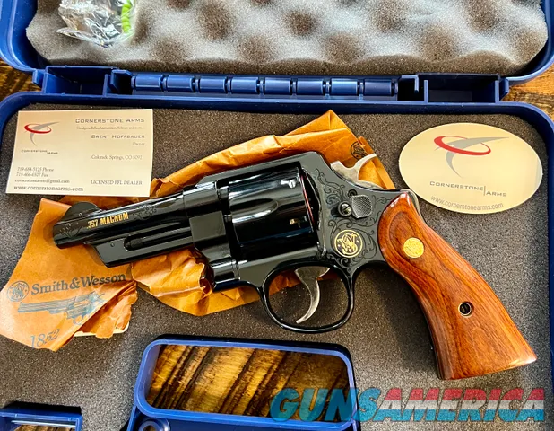Smith & Wesson Model 20 Heavy Duty .357 Magnum TEXAS RANGERS 200th Limited Edition #137 of 250 made