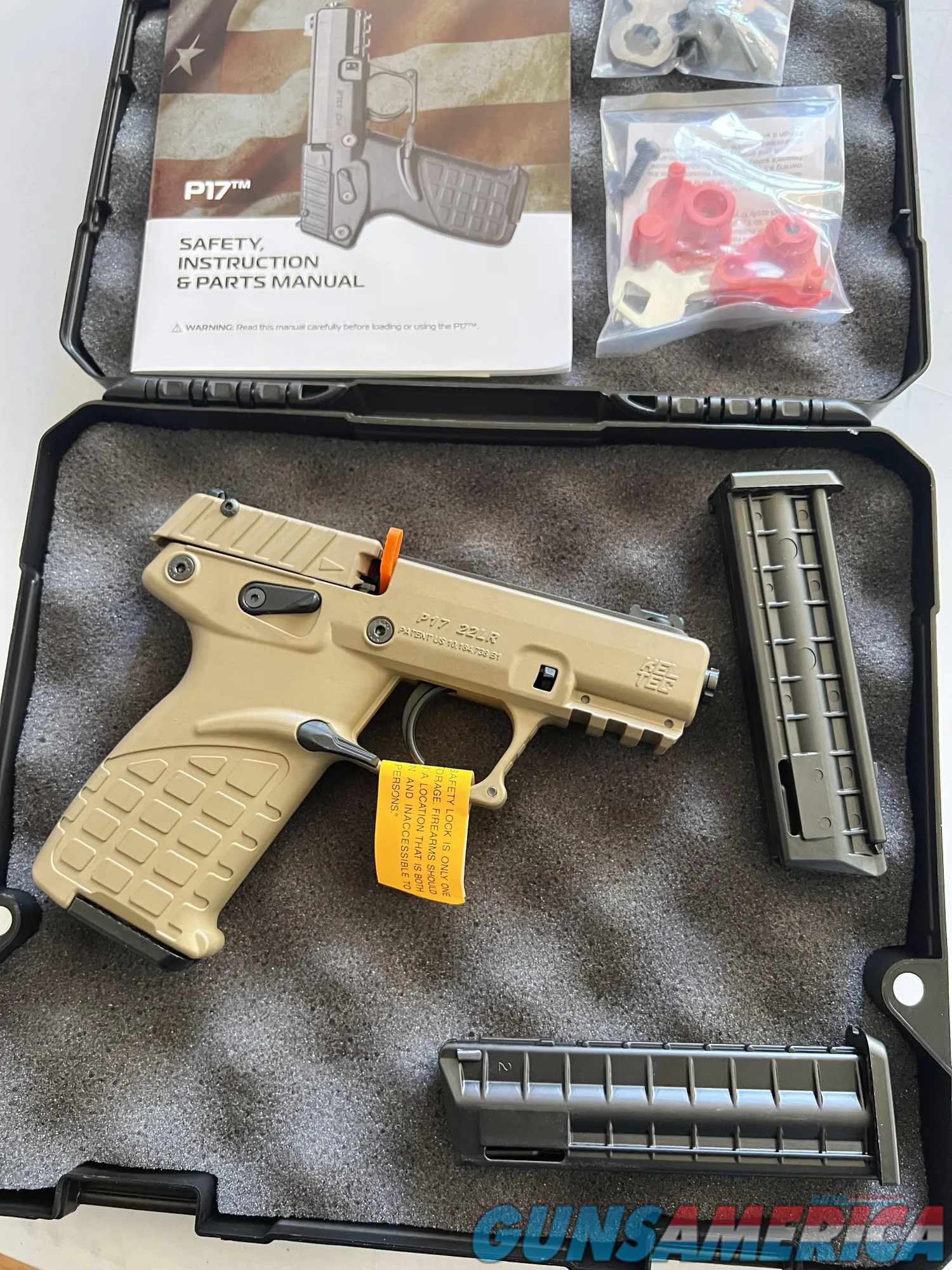 Kel Tec P17 Tan 22lr Keltec 161 3 For Sale At