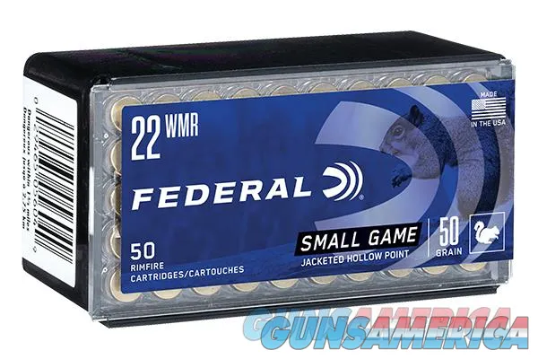 3000 Round Case Federal Game-Shok .22WMR 50gr. JHP Ammunition 757 .22mag .22 WMR 