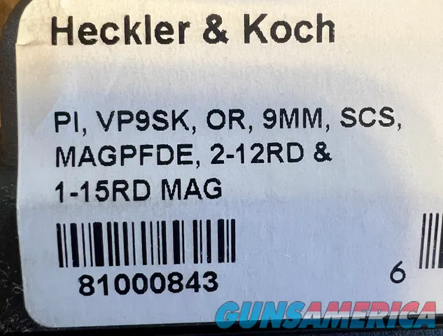 Heckler & Koch VP9SK OR 642230266131 Img-4