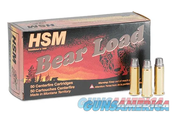 400 Round Case HSM 10mm Hard Cast Lead BEAR LOAD 200gr. Ammunition HSM-10MM-9-N-20