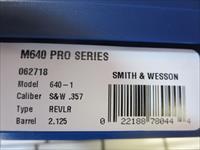 Smith & Wesson 640 Pro Series .357 W/ Night Sights and Fluted Barrel 178044 SALE PRICE