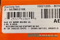 Taurus 942 Ultra-Lite .22WMR 2-942M041UL NIB 8-Shot 3" Black M942