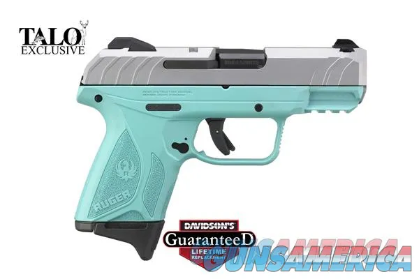 Ruger Security-9 Compact 9mm 10+1 03838 2-Tone Turquoise NIB Security 3838