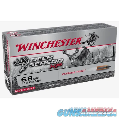 Winchester 6.8 SPC Ammo