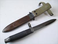 HK 91 G3 GMS MFG.  German production bayonet with scabbard   Img-1
