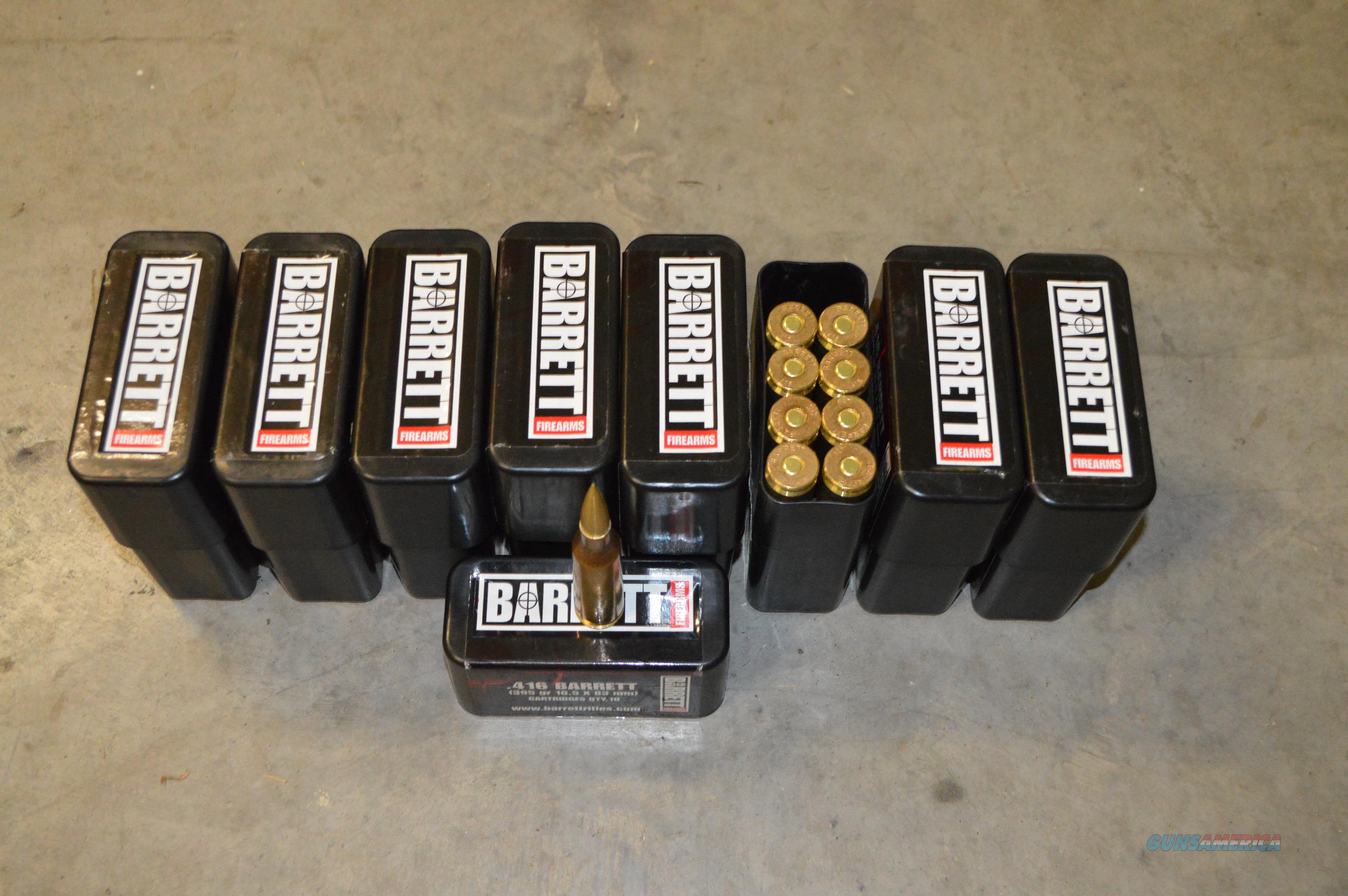 BARRETT 416 AMMO for sale at 925296059