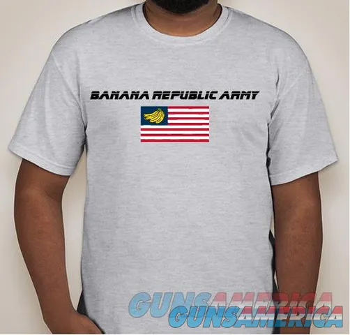 Banana Republic Army T-Shirt Sapphire Blue M Img-3