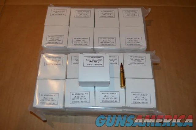 7.62x39 Ammo 480 Rounds Brass Case Img-1