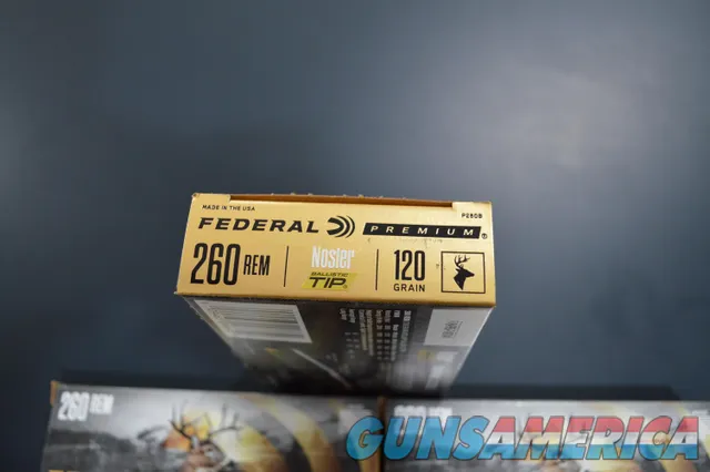 Federal Premium 260 Rem Ammo 100 Rounds Img-2