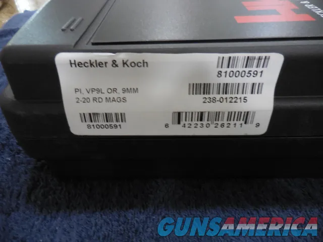 HK Heckler Koch VP9L Optics Ready 2-20 rd mags 81000591 Img-2