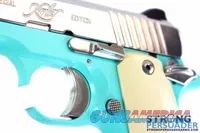 Kimber Micro Bel Air .380 Bel Air Blue w/ Ivory Micarta Grips