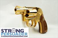 Never Fired Set  Gold Plated SW Airweight .38 Hammerless Img-10
