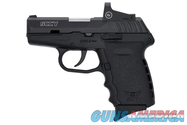 SCCY CPX-2 with Crimson Trace 1500 Reflex Sight (CPX- 2CBRD)