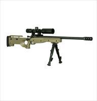 Keystone Precision Bolt Rifle 22 Mag 16.125" Bbl Fde Syn, Blued Bbl, Packaged KSA2157