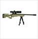 Keystone Precision Bolt Rifle 22 Mag 16.125" Bbl Fde Syn, Blued Bbl, Packaged KSA2157