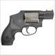 Smith &amp; Wesson 340Pd Revolver 357 Mag, 1.875 In, Syn Grp, 5 Rnd, Fiber Optics Green Front &amp; Fixed Rear, Small Blk Frame 163062