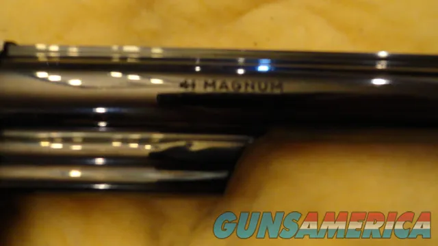 Smith & Wesson Model 57 8 38-inch Barrel Blue Plus Extras