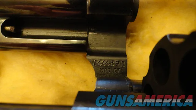 Smith & Wesson Model 57 8 38-inch Barrel Blue Plus Extras