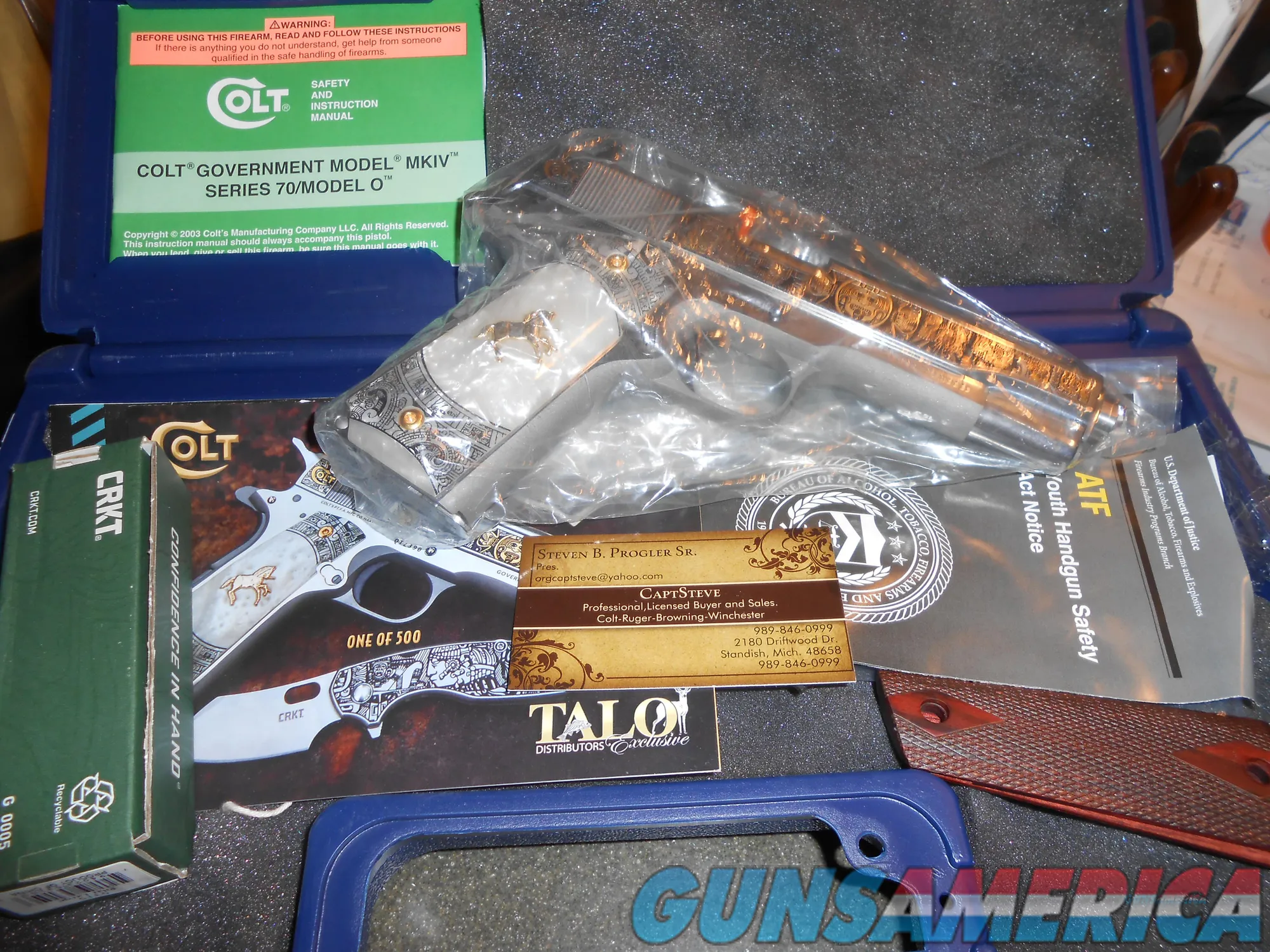 Colt Aztec Empire 38 Super NOS for sale at 909281564