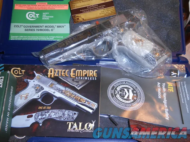 Colt Aztec Empire 38 Super NOS