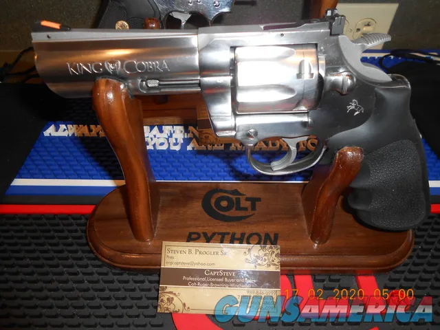 Colt King Cobra 4" Enhanced, Vintage 