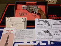 Colt Vintage Nickel Detective Special Unfired Complete